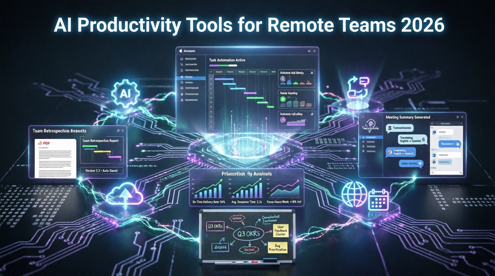 Best AI Productivity Tools for Remote Teams in 2026